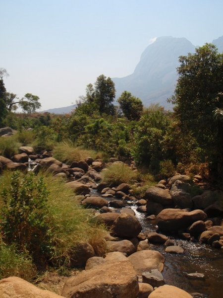 Mulanje in the distance