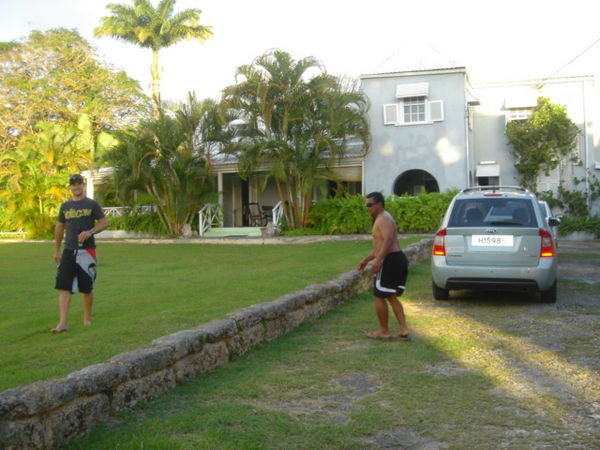 we rented an old plantation house in barbados and it was mint