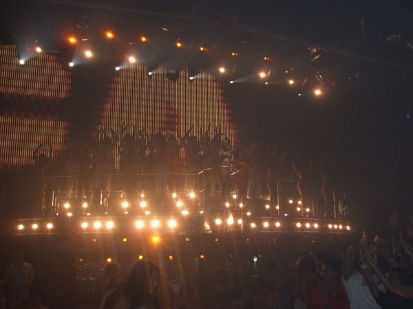 stage show at coco bongo baby
