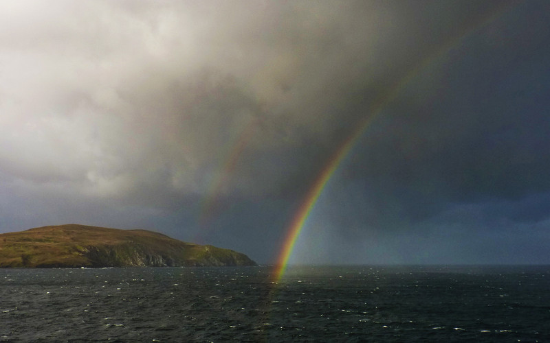 Rainbow over Horn Island