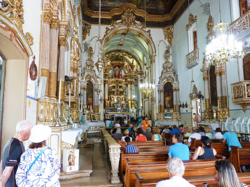 Inside Bonfim Church