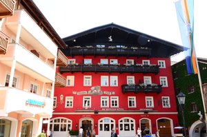 The White Horse Inn at St Wolfgang where the operetta by Ralph Benatzky made the hotel famous.
