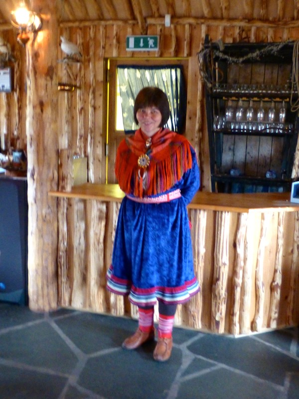 Mother, a school teacher of Sami language.