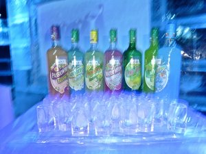 Non-alcoholic drinks in Artico Ice Bar