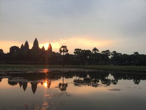 Angkor Wat  at Sunrise - Spectacular!