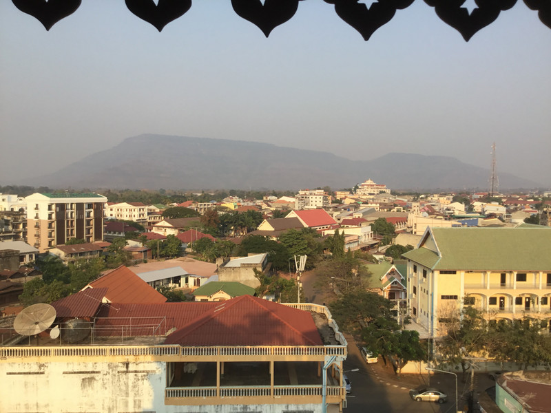 Rooftop view of Pakse