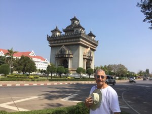 Patuxai, Laos answer to the Arc de Triomphe