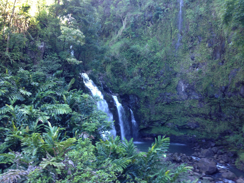 Waterfalls of Hana, Maui, Hawaii