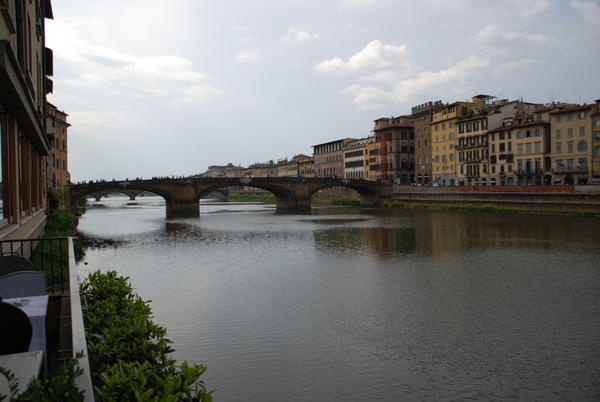 Some totally famous bridge in Florence...