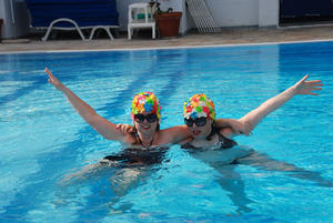 We love the swimming pools of Capri...