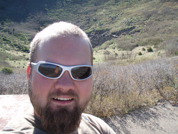 Me in Front of the Mt. Capulin Crater