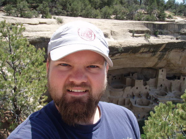 Me at the Cliff Palace Overlook 2
