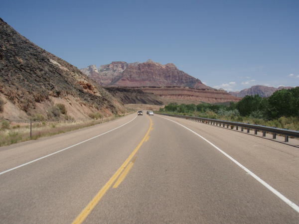 Driving into Zion 3