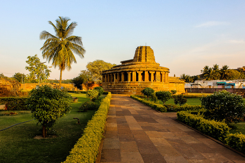 Aihole, Durga Temple & Chalukya Temples. Bagalkot, Karnataka