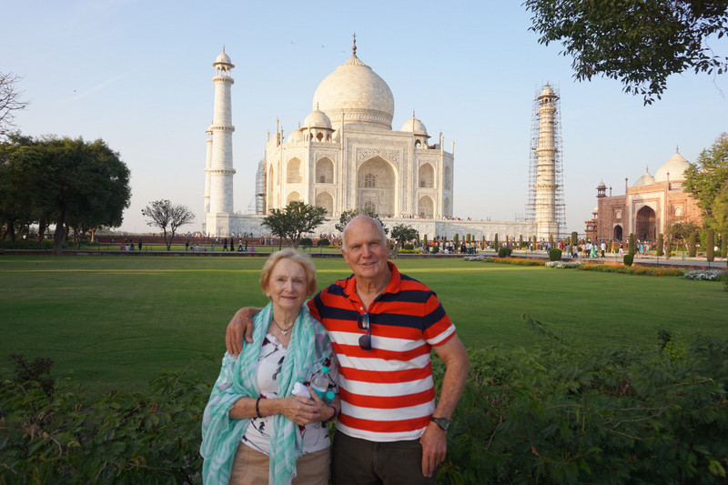 The compulsory photo with the Taj