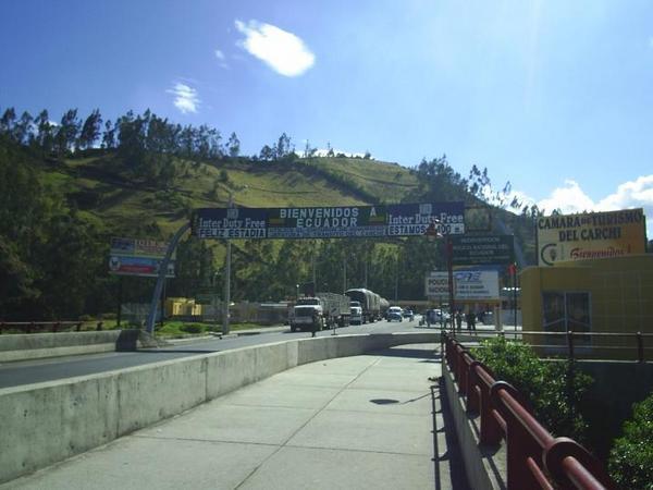 Welcome to Ecuador?