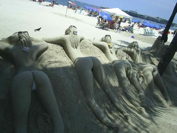These are made of sand!