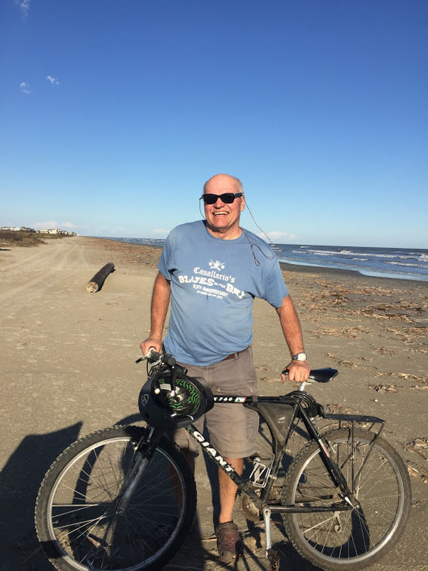 beach biking