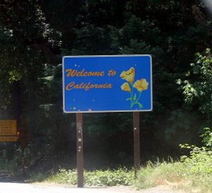 California boarder Sign