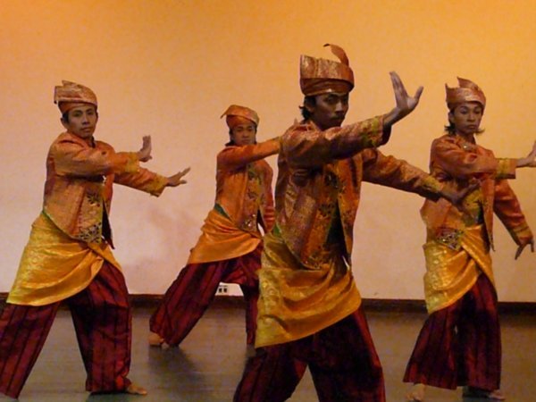 Traditional Malay dancing
