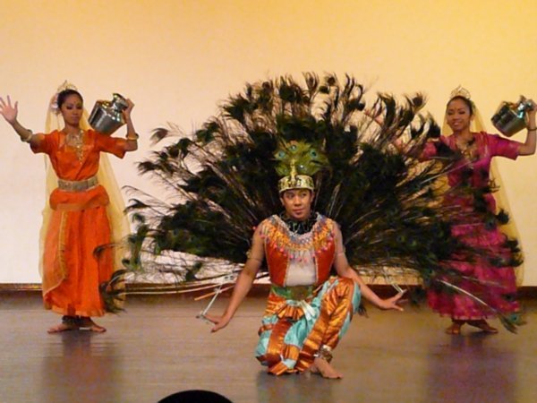 Traditional malay dancing