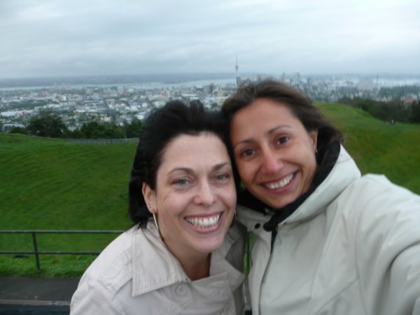with Kathryn at Mt Eden