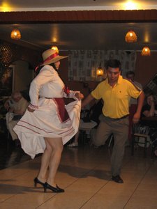 My friend Jose dancing 