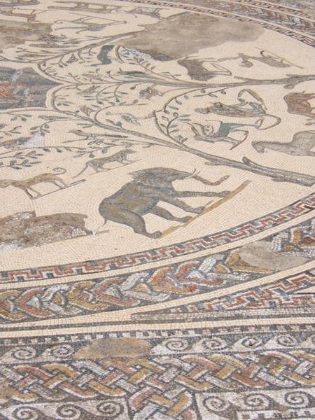 African animal mosaic