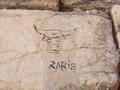 graffiti on Arc de Triumph