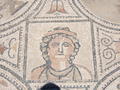 face profile in mosaic 