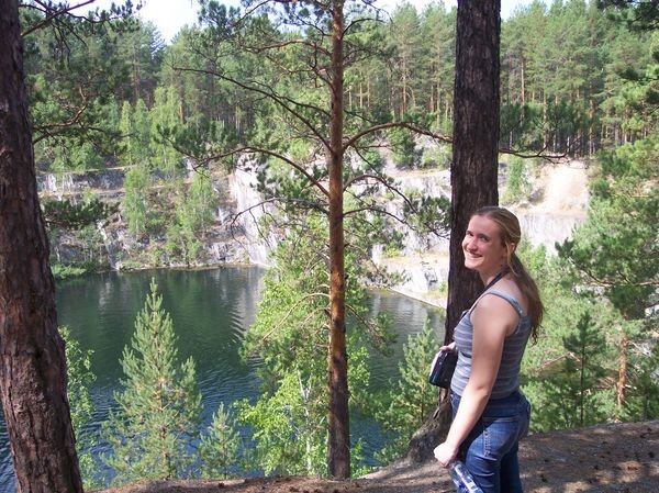 Little lake in the Urals