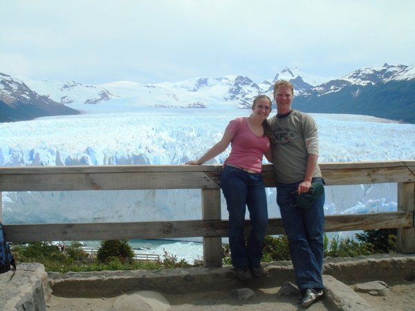 Us at Perito Moreno