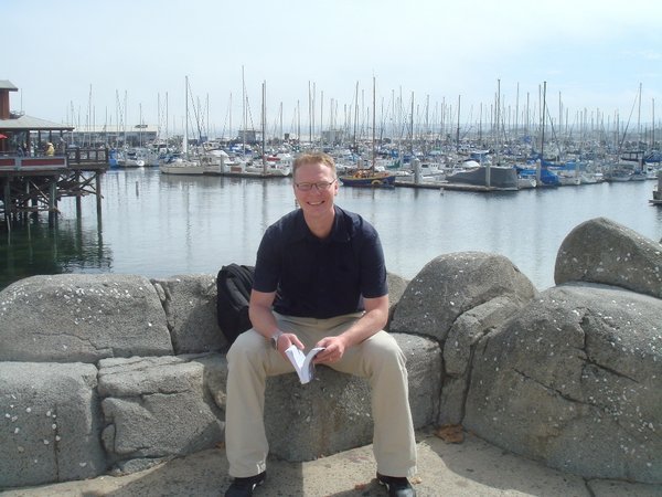 JW in the Monterey port