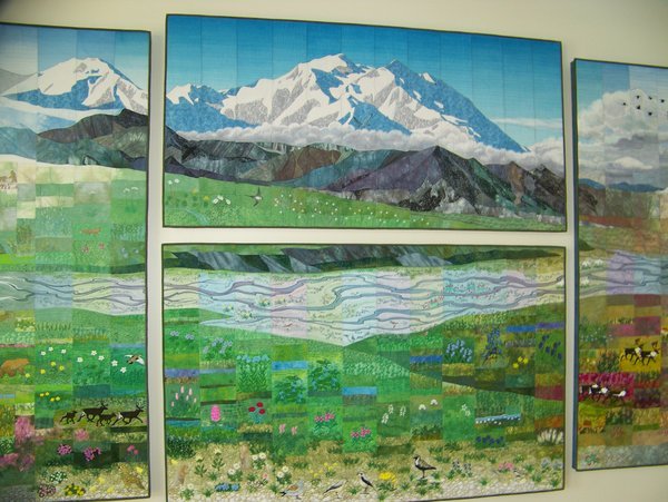 Exhibit at Eielson Visitor Center