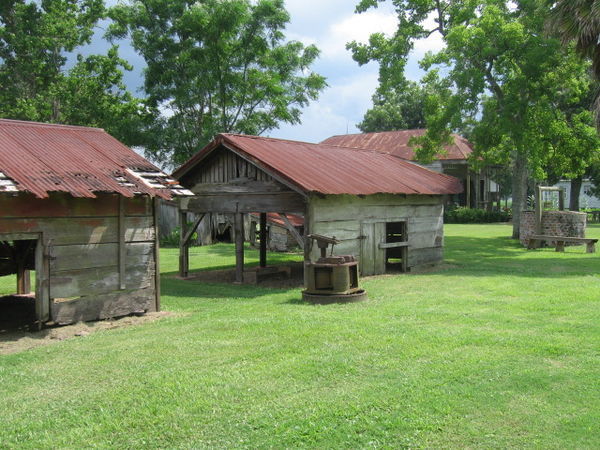 Laura's Slave Cookhouses & Well