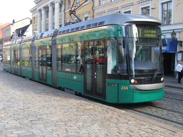 tram of Helsinki