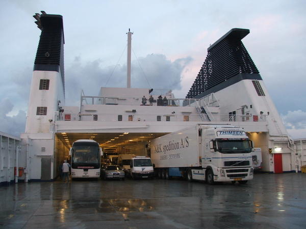 เรือข้ามฟากจาก Rostock - Trelleborg