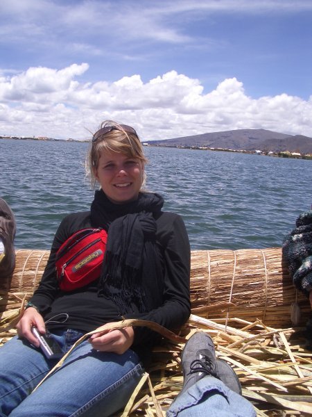 On the Lake Titicaca