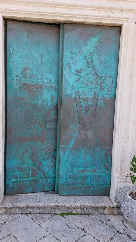 Door of Our Lady of Rocks Church