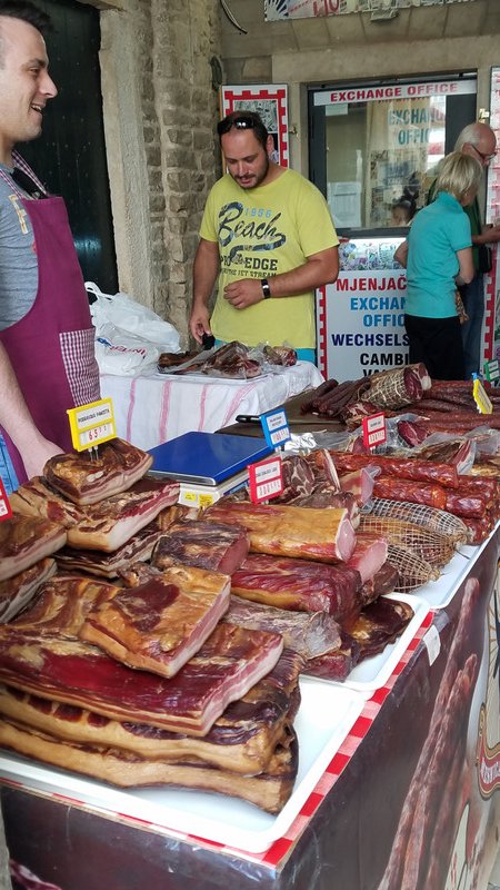 Selling meat