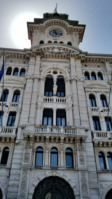 Building in Trieste, Italy