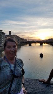 Sunset at Ponte Vecchio