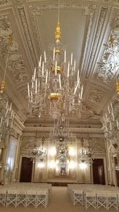 White room of Pitti Palace.