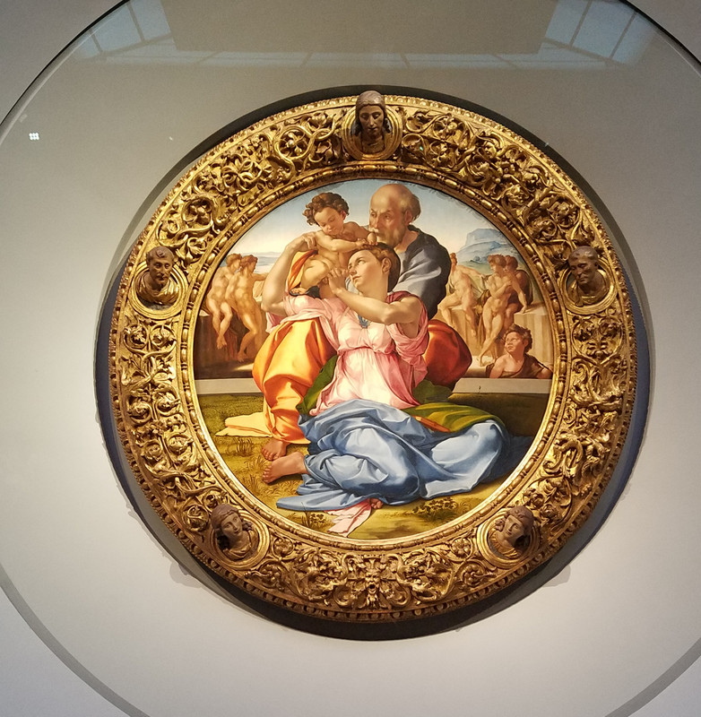 In Uffizi Gallery