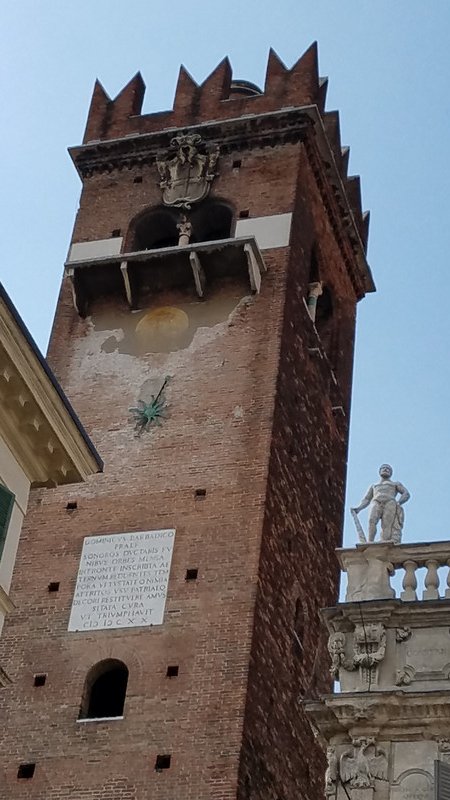 Clock in Piazza dei Signori
