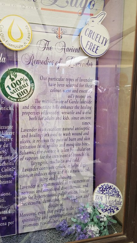 The lavender shop.
