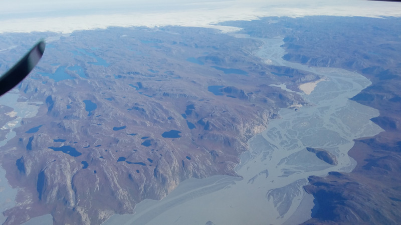 Taken from flight from Nuuk
