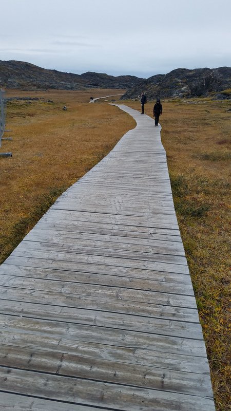 Boardwalk to Sermermuit & Icebergs