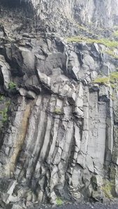 Columnar basalt.