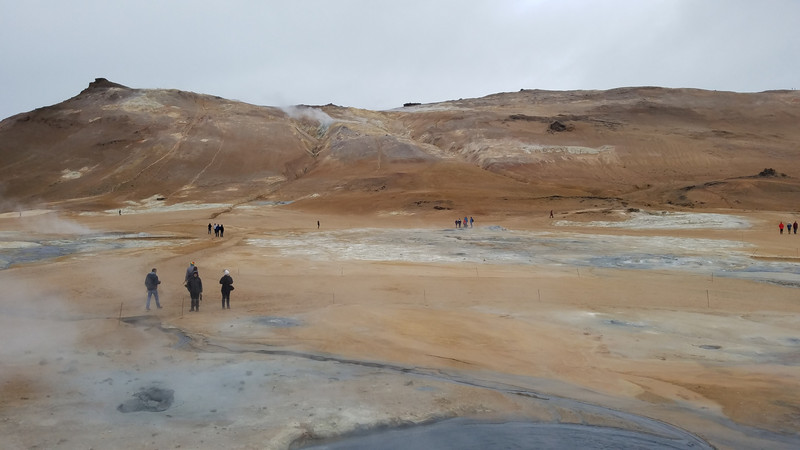 Geothermal area.